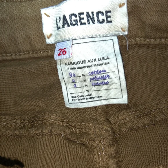 L'AGENCE Margot High Rise Ankle Skinny Stretch Cotton Ankle Jeans - Picture 12 of 14